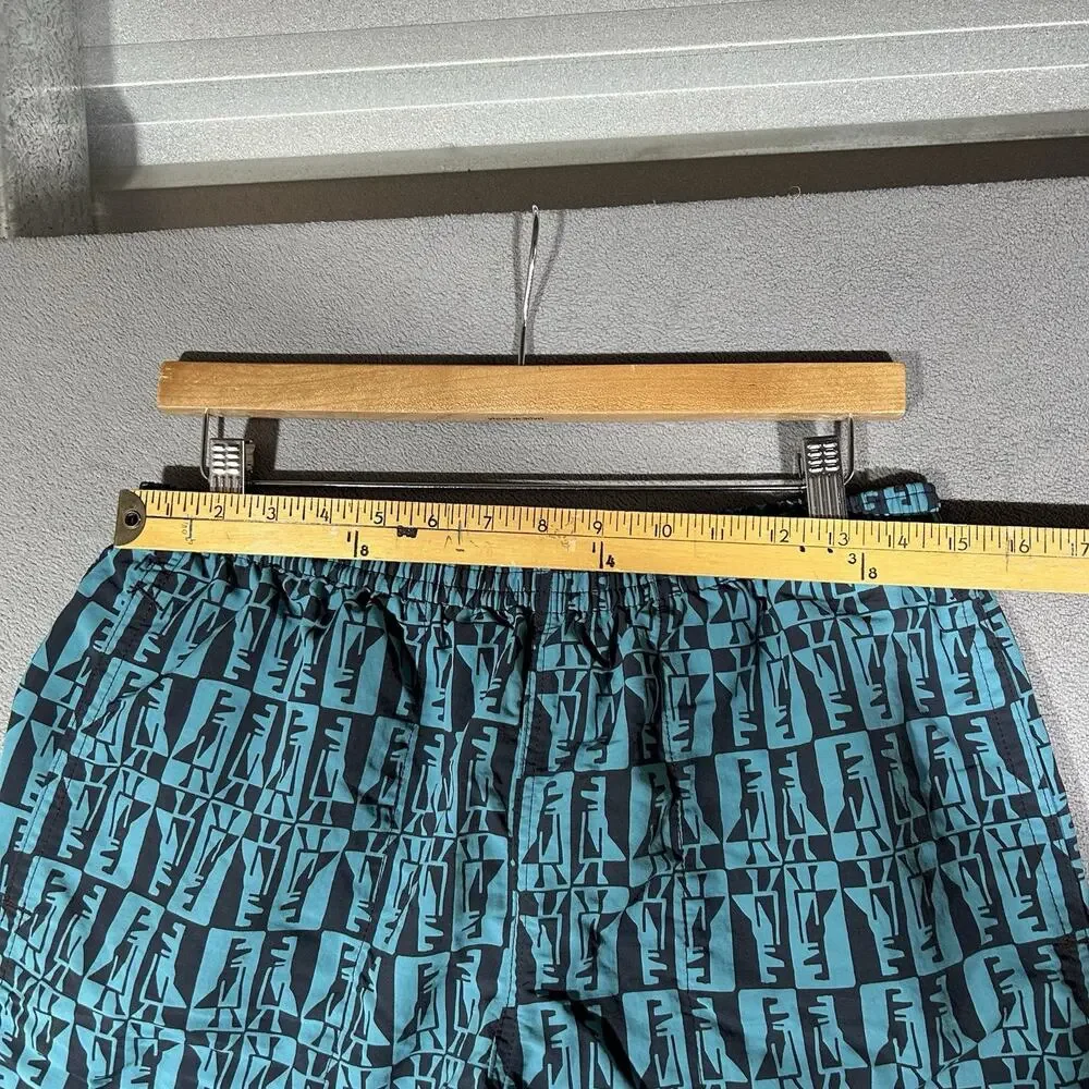 Patagonia Swim Baggies Shorts Trunks Men's Medium Blue Aztec Lined 4.5
